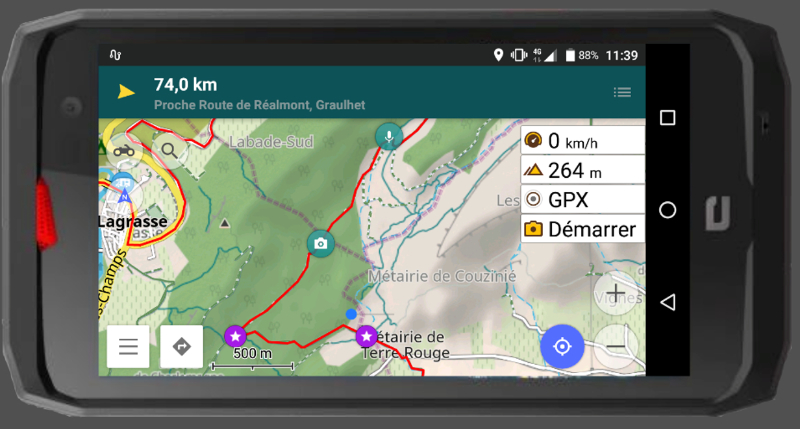 Utiliser un smartphone comme GPS moto, illusion ou réalité? – One World to  Discover